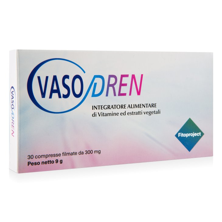 Vasodren - Integratore per il drenaggio linfatico - 30 Compresse