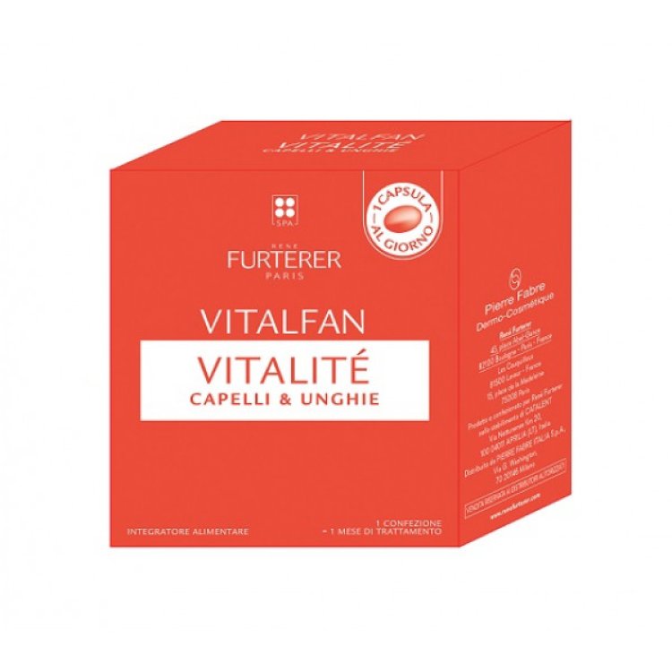 Vitalfan Vitalité - Integratore alimentare per capelli e unghie - 30 capsule