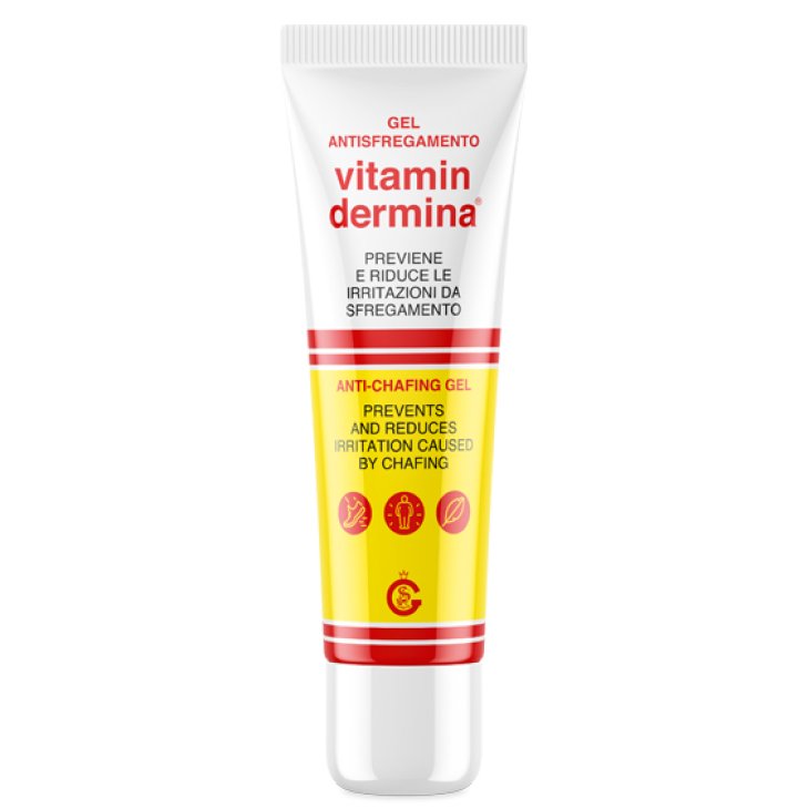Vitamindermina Gel Anti Sfregamento - Riduce le irritazioni da sfregamento nelle aree critiche - 100 ml