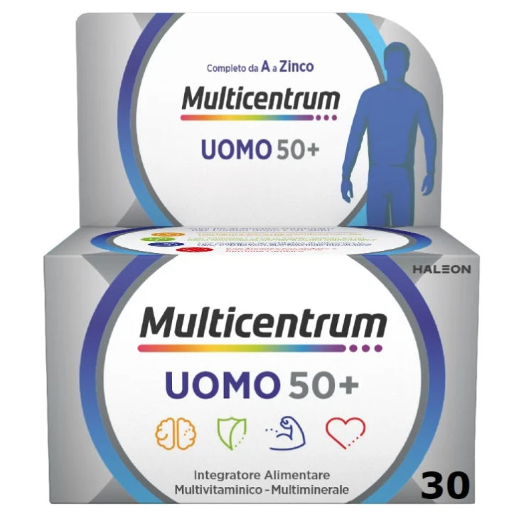 Multicentrum Uomo 50+ 30 compresse