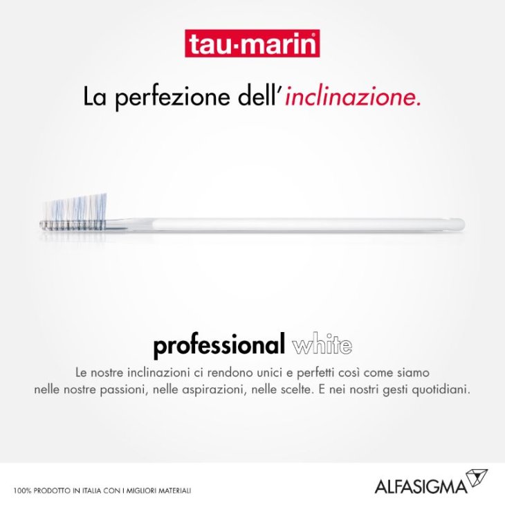 Taumarin Spazzolino Professional White Antibatterico - 1 pezzo