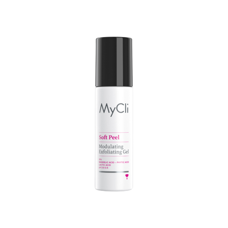 Mycli Soft Peel Gel Esfoliante Modulato - Esfoliante in gel per viso e corpo - 50 ml