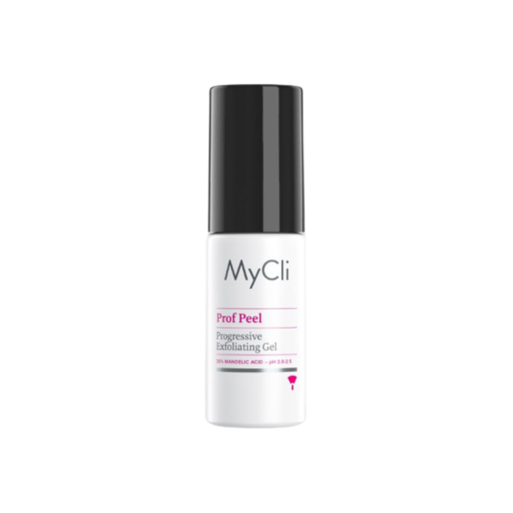 Mycli Prof Peel Gel Esfoliante Progressivo - Esfoliante in gel per viso collo décolleté e mani - 15 ml