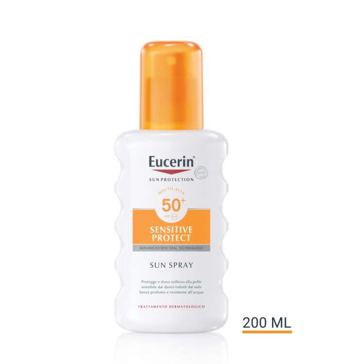 Eucerin Sun Spray Corpo SPF50+ - Protezione solare corpo molto alta - 200 ml