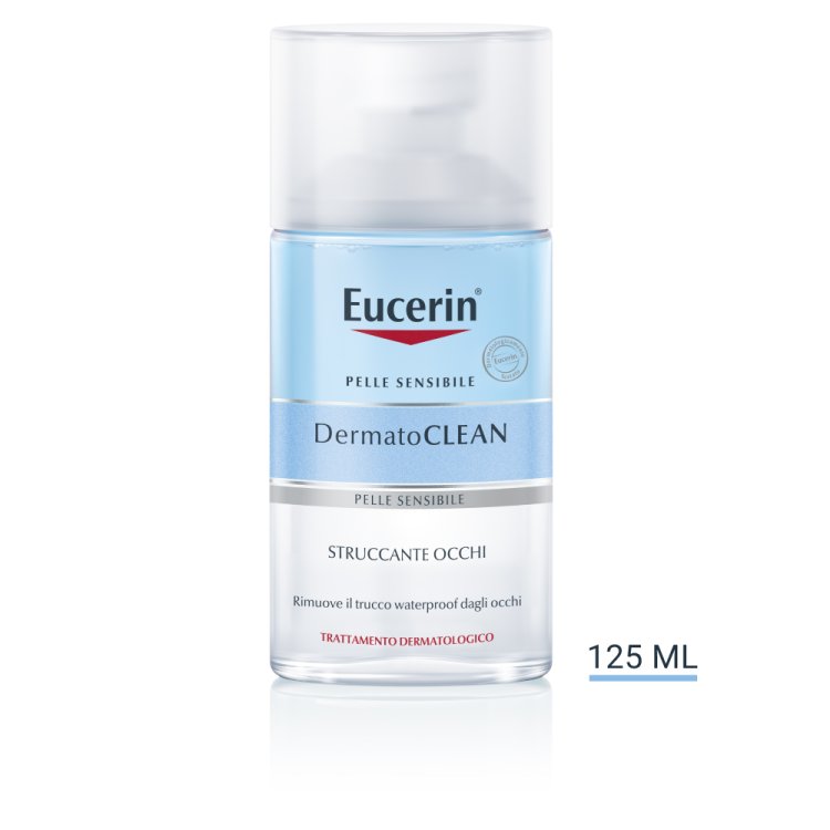 Eucerin DermatoClean Struccante Occhi - Rimuove anche il trucco waterproof - 125 ml