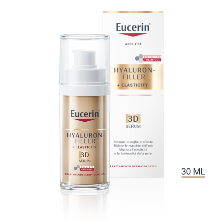 Eucerin Hyaluron Filler + Elasticity 3D Serum - Siero 3D antirughe - 30 ml