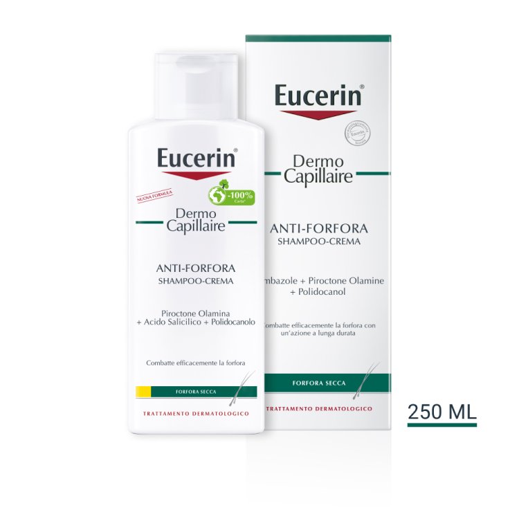 Eucerin DermoCapillaire Shampoo Anti-Forfora - Shampoo in crema per forfora secca - 250 ml