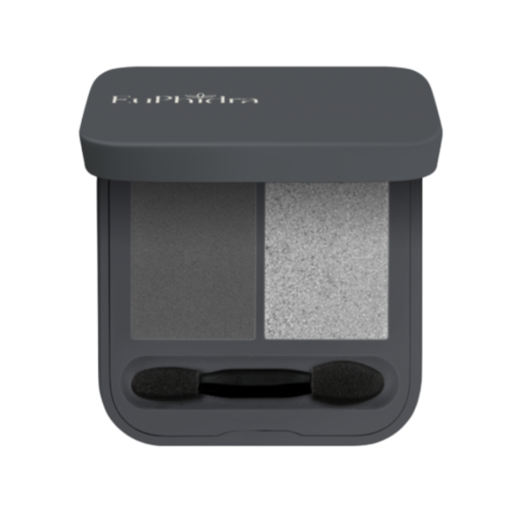 Euphidra Ombretto Duo Colore OD04 - Ombretti illuminanti ideali per smokey eyes - Nuance smoky - 4 g