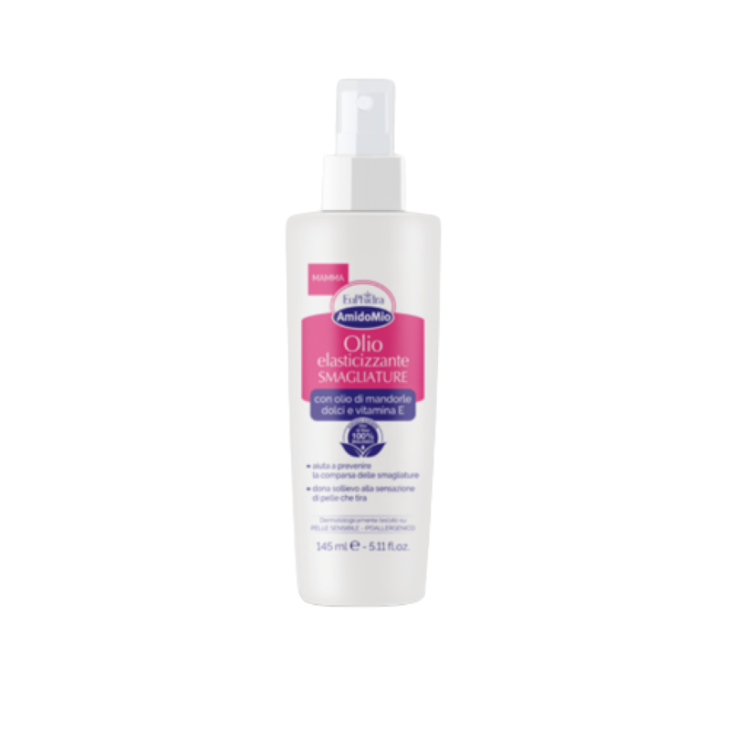 Euphidra Amido Mio Olio Elasticizzante Smagliature - Olio elasticizzante per la prevenzione di smagliature - 145 ml