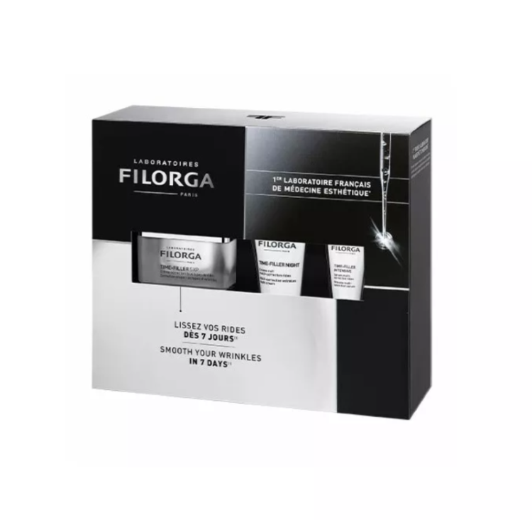 Filorga Cofanetto Anti-Rughe Time Filler - Time Filler Intensive Siero + Time Filler 5XP Crema giorno + Time Filler Crema Notte 