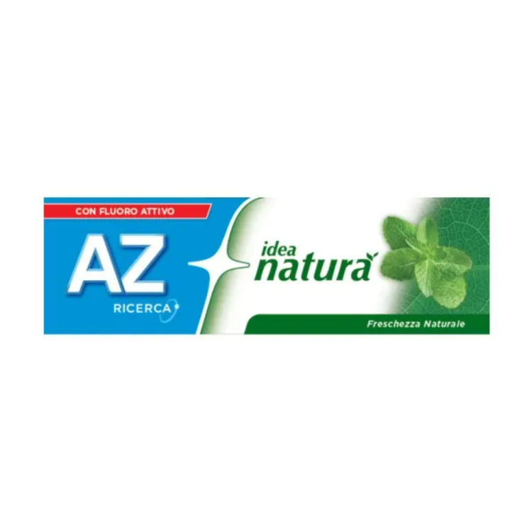 AZ Idea Natura Dentifricio Freschezza Naturale - Dentifricio adatto per alito fresco e gengive sane - 75 ml 