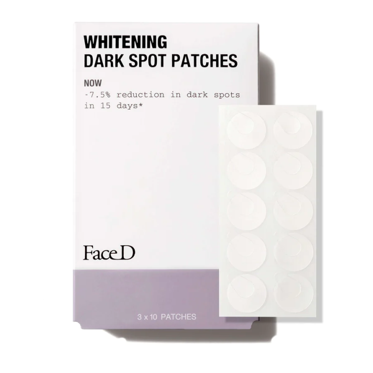 FaceD Patch Schiarenti - Patch antimacchia per viso e corpo - 10 patches