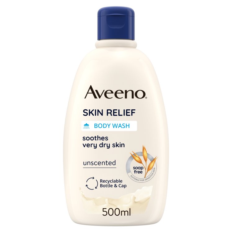 Aveeno Skin Relief Bagno Doccia - Detergente corpo per pelle secca - 500 ml