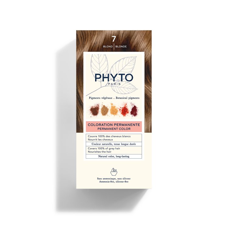 Phyto Phytocolor Colorazione Permanente Tinta Numero 7 - Tinta capelli colore biondo
