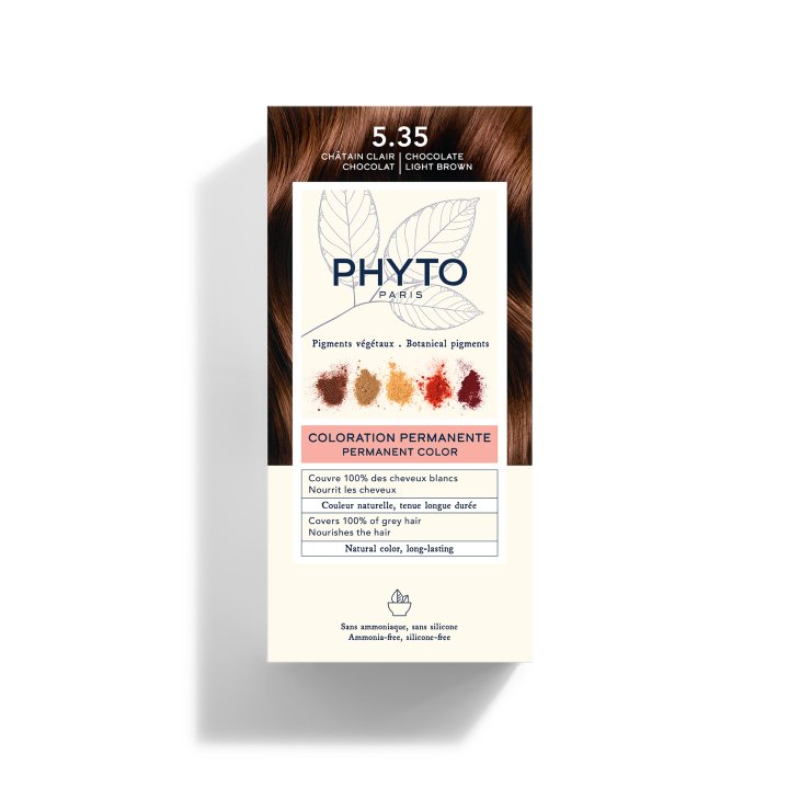 Phyto Phytocolor Colorazione Permanente Tinta Numero 5.35 - Tinta capelli colore castano chiaro cioccolato