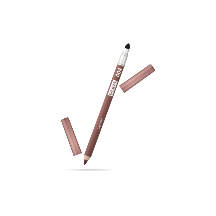 Pupa True Lips Matita Labbra 004 - Matita labbra con sfumino - Colore plain brown