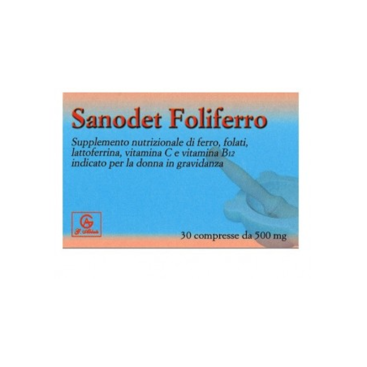 SANODET Foliferro 30 Compresse 500mg