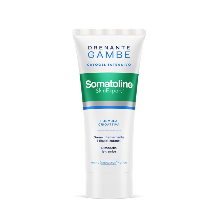 Somatoline Skin Expert Crema Drenante Rimodellante Gambe - Per gambe snelle e leggere - 200 ml