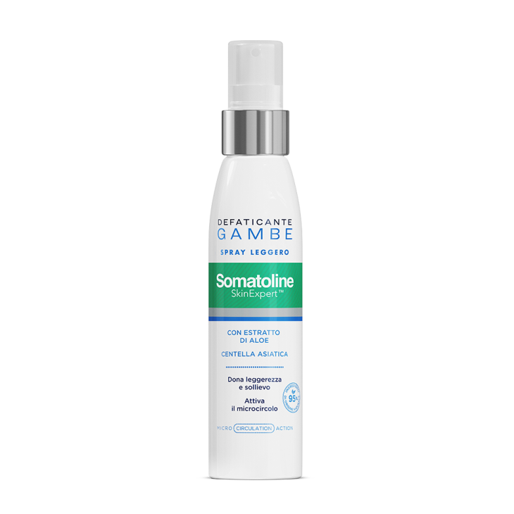 Somatoline Skin Expert Defaticante Gambe Spray - Immediato sollievo per gambe pesanti - 125 ml