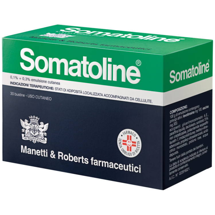 Somatoline Anticellulite Emulsione Cutanea 0,1%+0,3% 30 Bustine