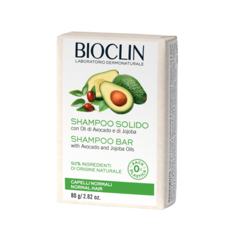 Bioclin Shampoo Solido - Shampoo idratante per capelli normali - 80 g