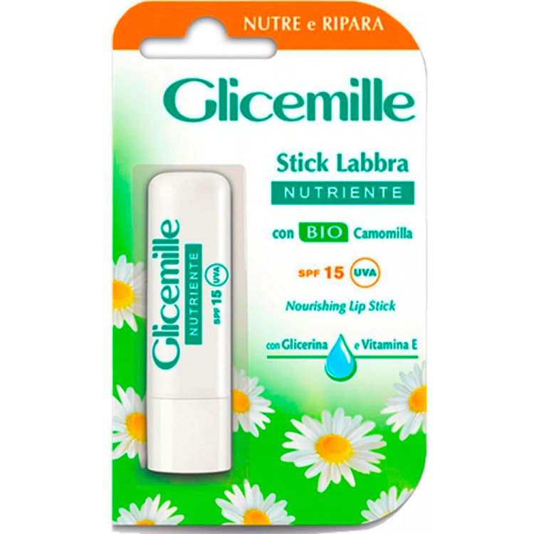 Glicemille Stick Labbra Nutriente SPF 15 Camomilla 5.5ml