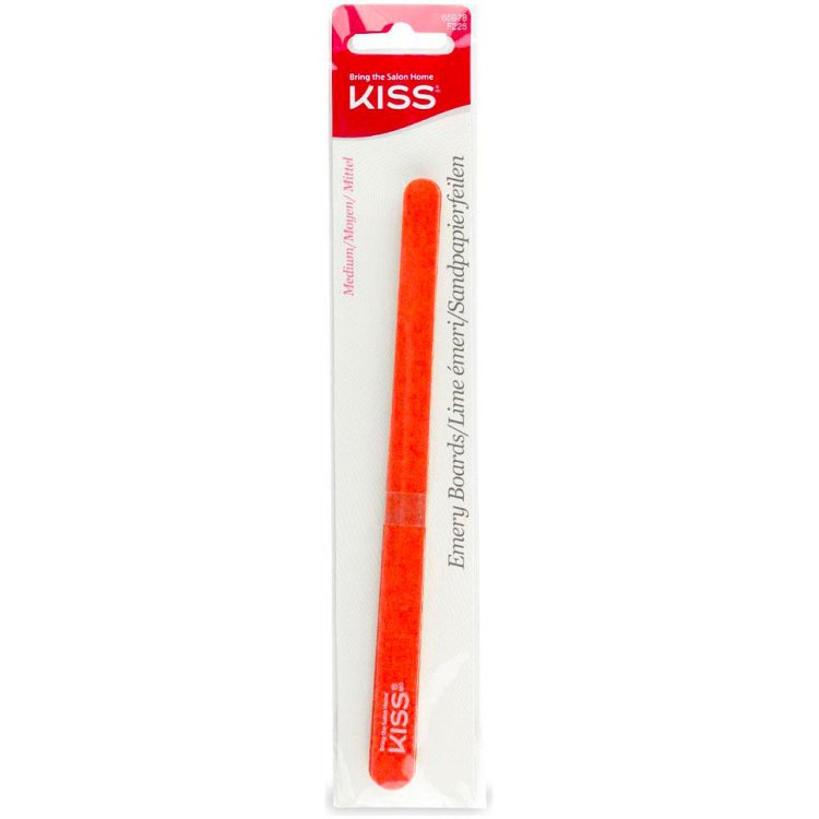 Kiss Lima per Unghie Cartone F225 Grana Media per Modellare e Levigare