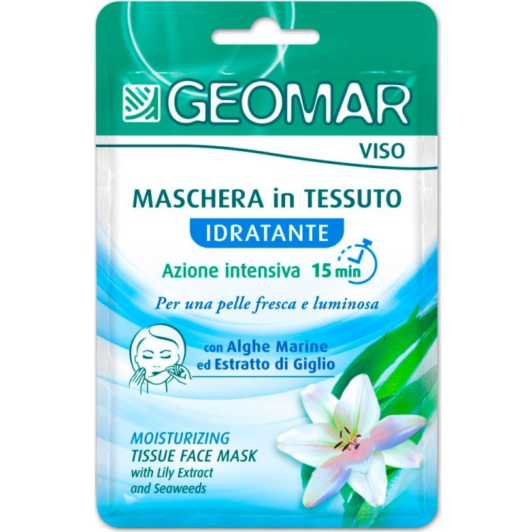 Geomar Maschera Viso Idratante in Tessuto 22ml