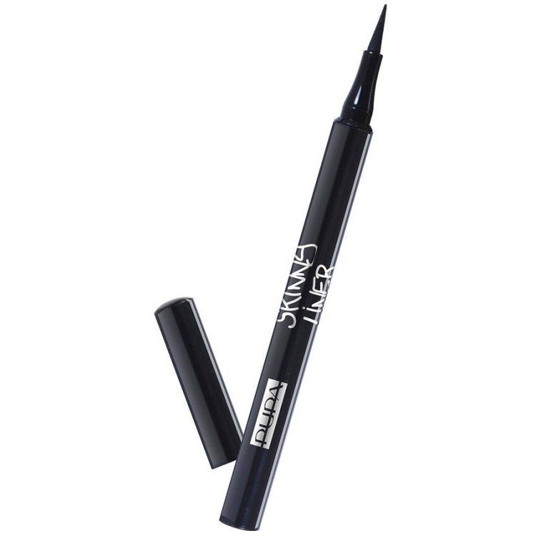 Pupa Skinny Liner Eyeliner 001 - Eyeliner in penna ultra sottile - Colore extra black