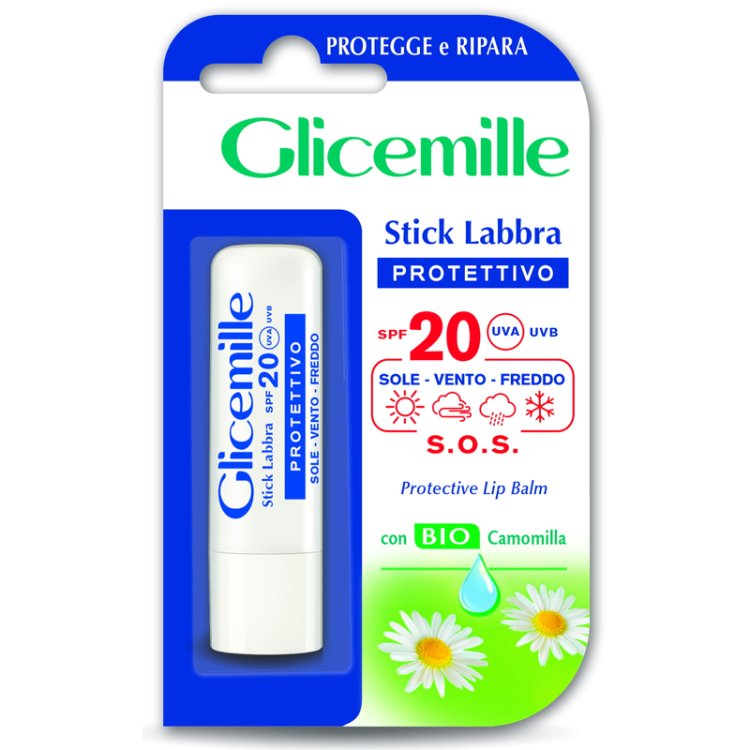 Glicemille Stick Labbra Protettivo SPF 20 Camomilla 5.5ml