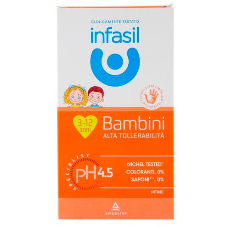 Infasil Intimo Bambini Detergente Delicato per Igiene Intima 200 ml