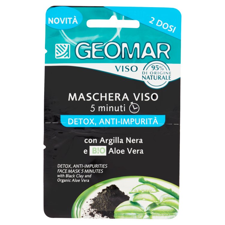 Geomar Ultra Detox Anti-Impurità Maschera Viso Purificante 15ml