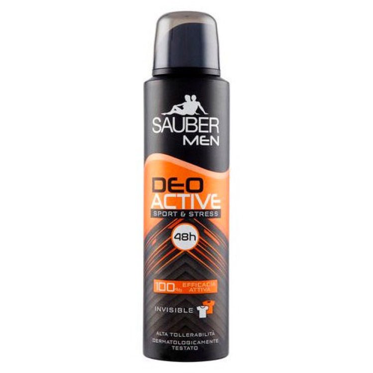 SAUBER MEN DEO ACTIVE SPORT 150 ML SAUBER MEN DEO ACTIVE SPORT 150 ML