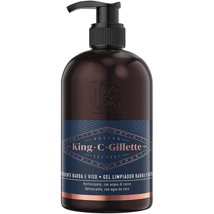 Gillette King C Shampoo per Barba Setificante 350 ml Gillette King C Shampoo per Barba Setificante 350 ml