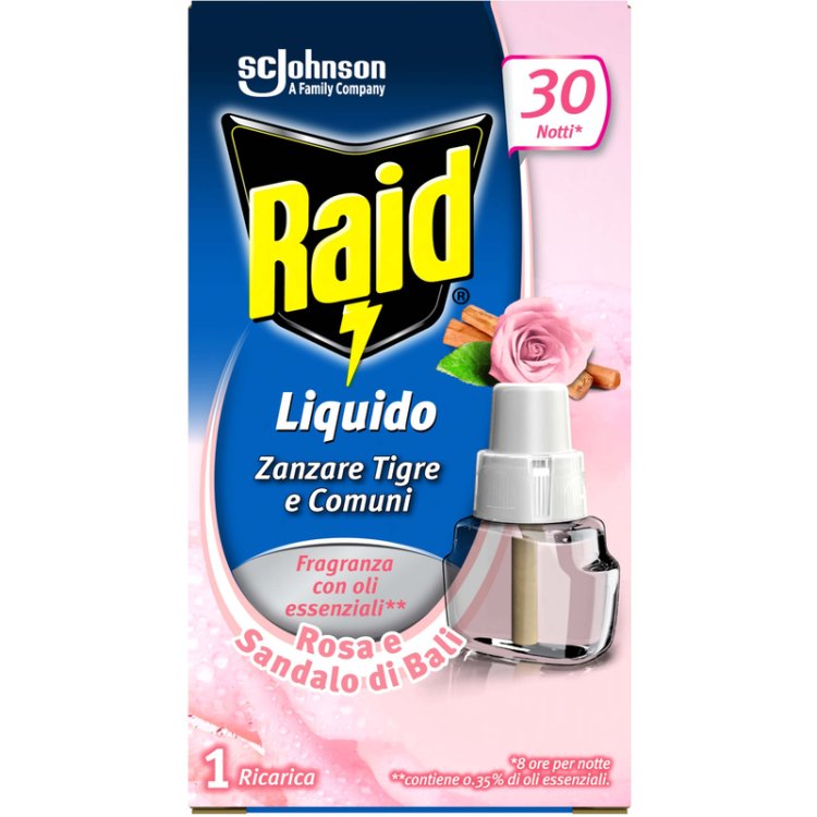 RAID LIQUIDO RIC ROSA&SANDALO 30N