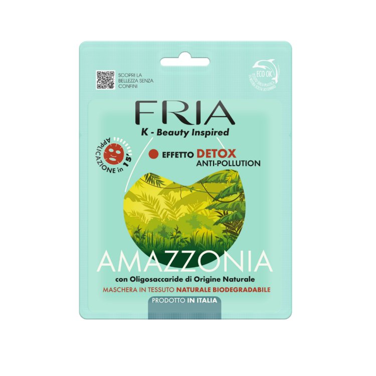 Fria Amazzonia Maschera Viso Detox Effetto Anti-Pollution Monodose