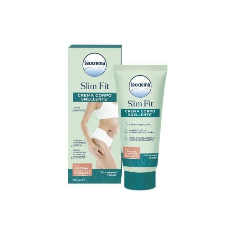 Leocrema Slim Fit Crema Corpo Snellente, Azione Rassodante, 200 ml