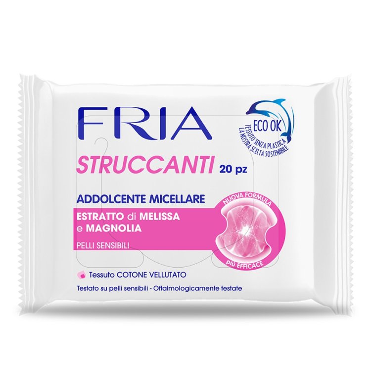 Fria Struccanti Addolcente Micellare Salviette Pelli Sensibili 20 pz