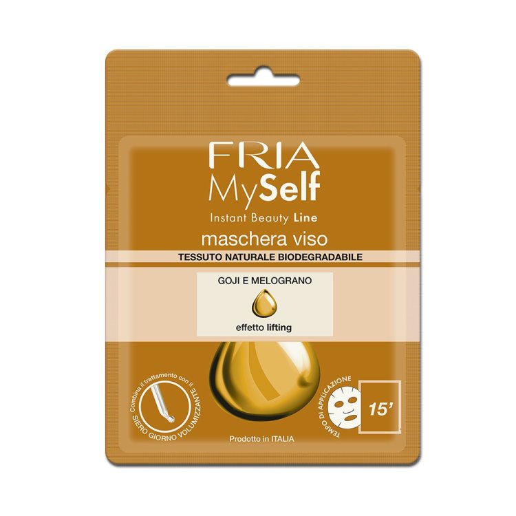 Fria MySelf Maschera Viso Effetto Lifting con Goji e Melograno 