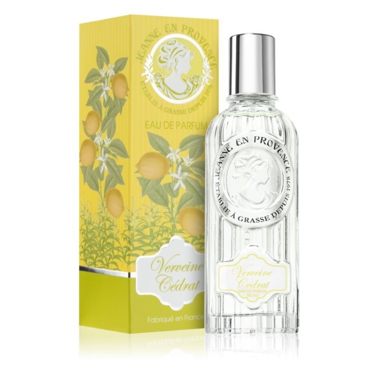 Jeanne en Provence Verveine Cedrat Donna Eau De Parfum - Fragranza fresca agrumata - 60 ml - Vapo