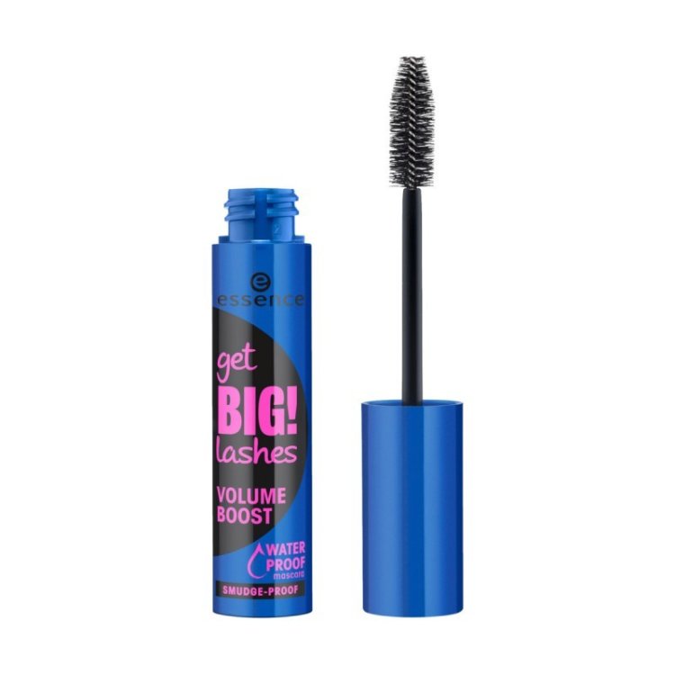 Essence Get Big Lashes Mascara Volume Boost Waterproof Nero