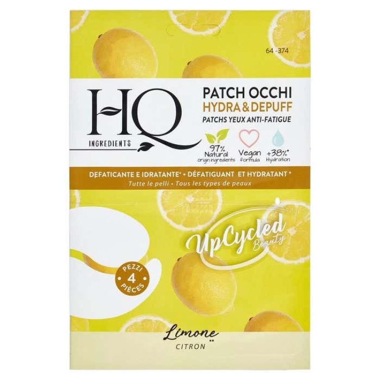 Hq Patch Occhi Hydra & Depuff Limone 4 Pezzi