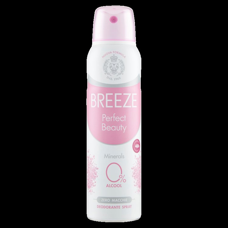 Breeze Perfect Beauty Deodorante Spray 0% Alcool 150ml