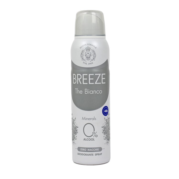 Breeze The Bianco Deodorante Spray Donna 0% Alcool 150ml