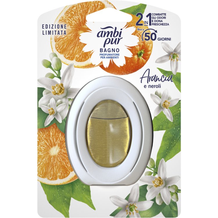 Ambi Pur Bagno Profumatore per Ambienti Arancia e Neroli 7,5ml
