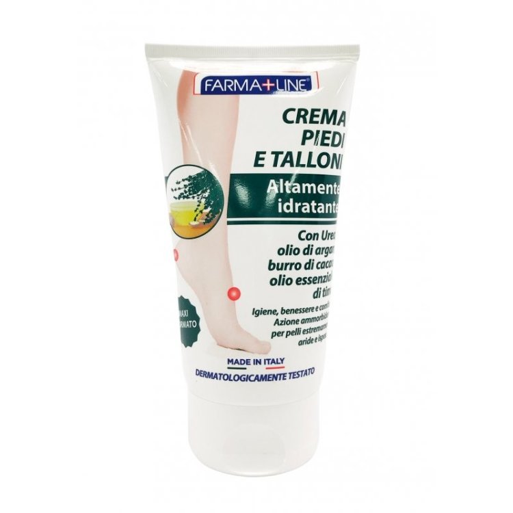 Farmaline Crema Piedi Urea e Argan Idratante Nutriente 150ml