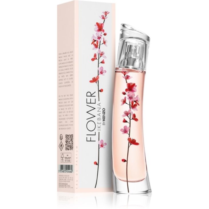 Kenzo Flower Ikebana Donna Eau De Parfum - Fragranza floreale legnosa - 75 ml - Vapo
