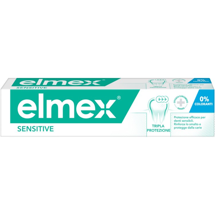 Elmex Sensitive Dentifricio Desensibilizzante Tripla Protezione 75 ml Elmex Sensitive Dentifricio Desensibilizzante Tripla Protezione 75 ml