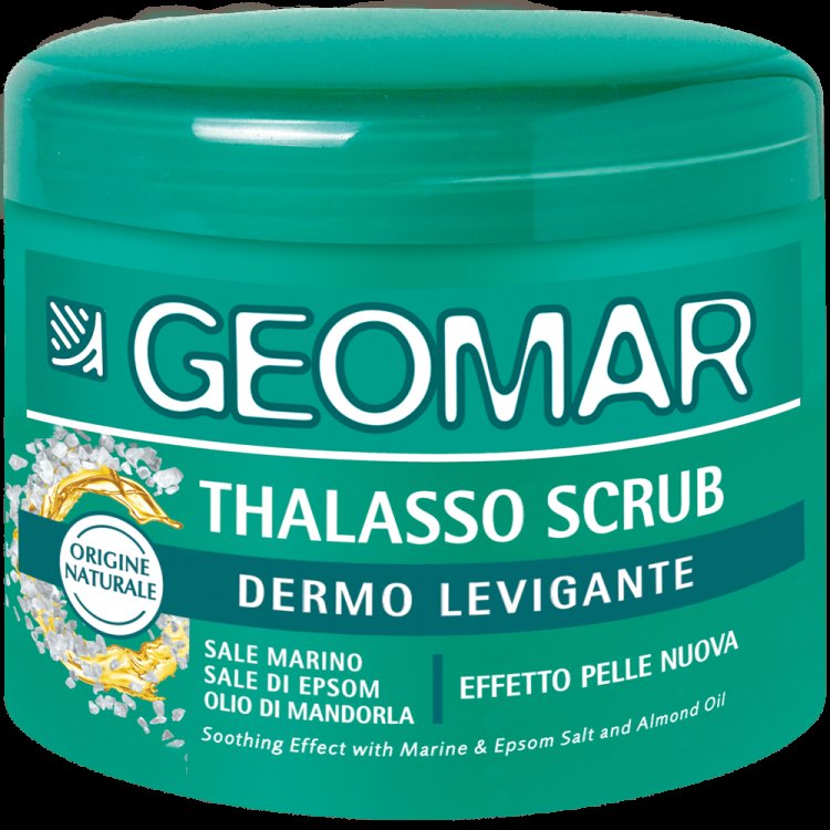 Geomar Thalasso Scrub Dermolevigante Esfoliante Corpo 600g