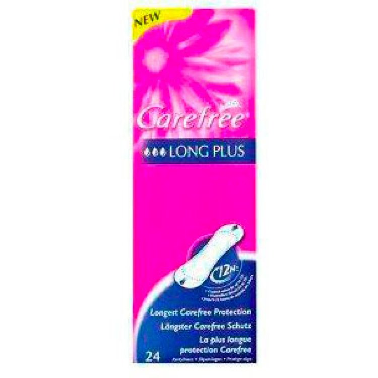 Carefree Plus Long Senza Profumo Salvaslip Protezione 24 Pezzi Carefree Plus Long Senza Profumo Salvaslip Protezione 24 Pezzi